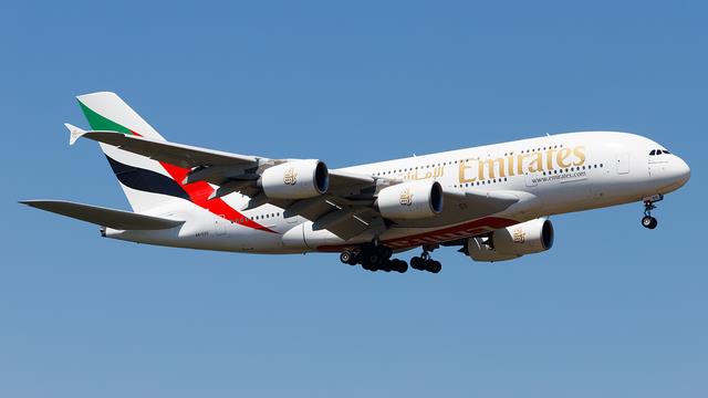 A6-EOD:Airbus A380-800:Emirates Airline